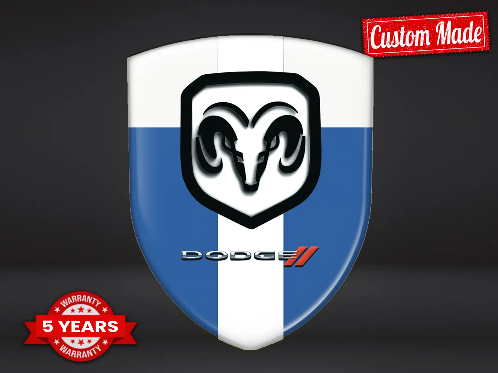 Dodge Logo Auto Performance Max Chic Pro Durevoli